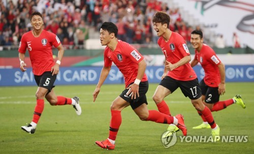 -아시안컵- 한국, 바레인에 2-1 진땀승…카타르와 8강 격돌(종합2보)