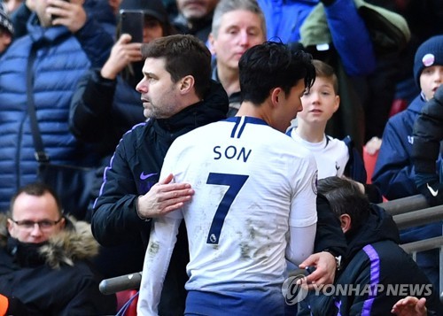 포체티노 다음에 손흥민이 득점하면 먼저 샤워하러 갈래요