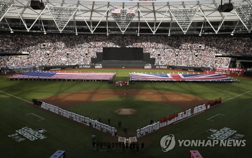 MLB 양키스-보스턴, 역사적인 유럽 첫 경기서 기록 양산
