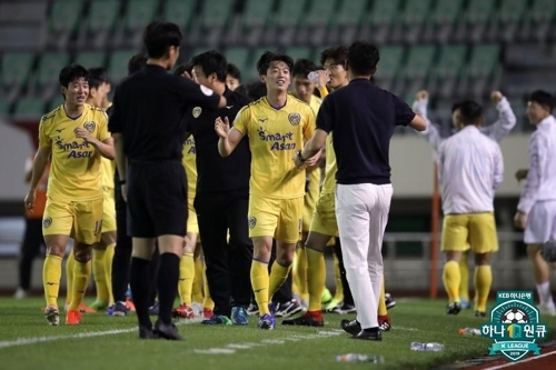 프로축구 아산, 8·9월 경찰청 소속 14명 전역…7∼8명 보강