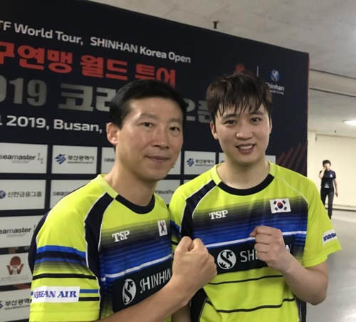 김택수 감독 남자탁구, 만리장성 넘을 자신감 얻었다