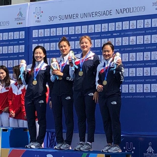 다이빙 조은비·이재경, U대회 혼성 팀경기 銅…여자부 종합3위