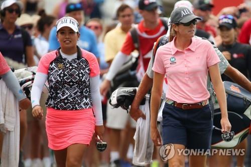 LPGA투어 8년 무명 클랜턴, 팀 경기에서 '인생 역전'