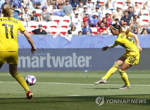 -여자월드컵- 스웨덴, 잉글랜드 물리치고 8년 만에 3위