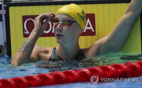 -광주세계수영- 캐나다 신예 맥닐, 셰스트룀 접영 100m 4연패 저지