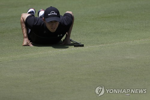 피츠패트릭, 람 밀어내고 WGC 단독 선두로 급부상
