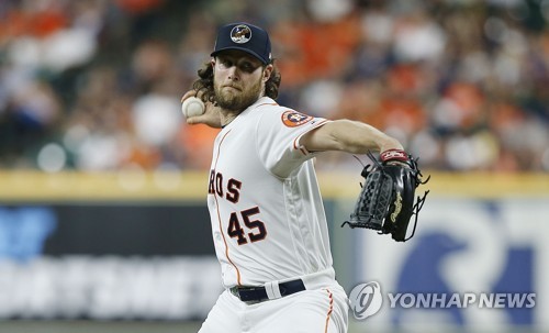 MLB 휴스턴 투수 콜, 역대 두 번째 최소이닝 200탈삼진