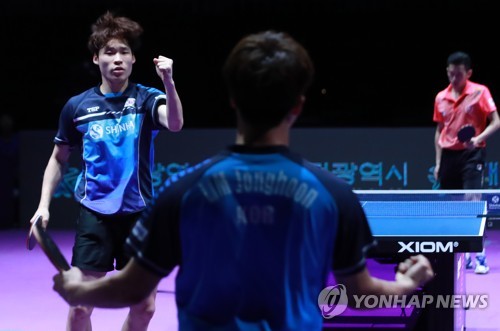 한국 탁구, 코리아오픈서 금맥 이을까…복식서 메달 기대