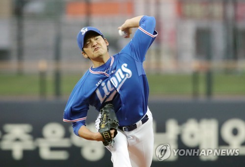'공룡 사냥꾼' 삼성 백정현, 또 NC 제압…7이닝 2실점
