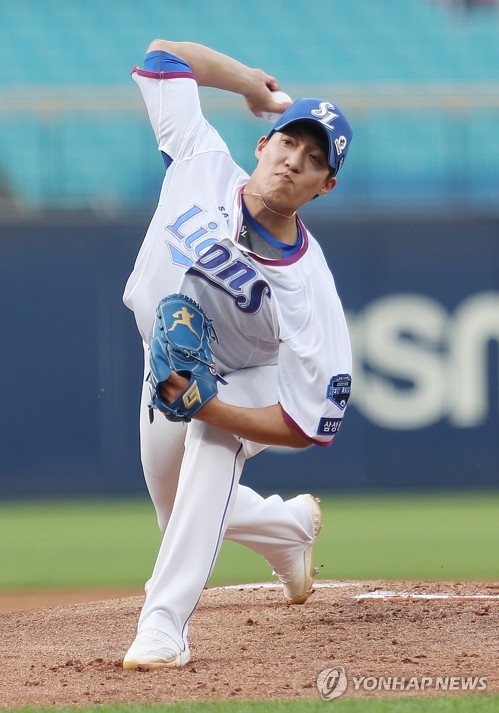 평균자책점 2.58…칭찬받으며 성장하는 삼성 원대인