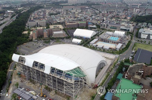 '세계수영대회 100배 즐기기'…마켓스트리트에 즐길 거리 풍성