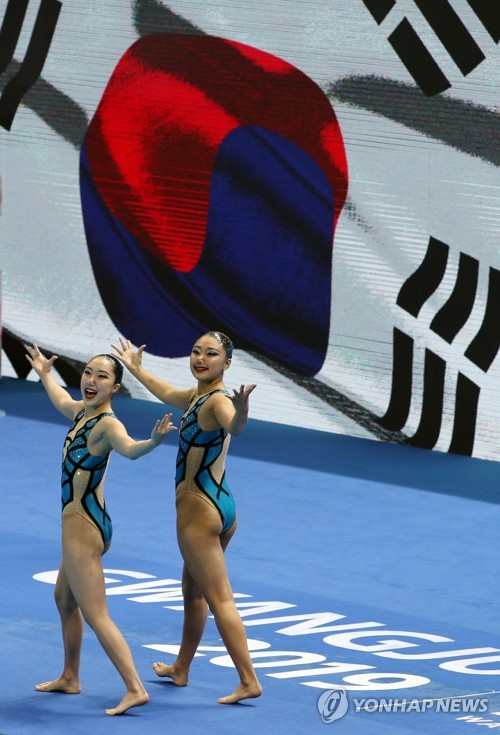 [광주세계수영] '세계선수권 첫 출전' 백서연 꿈꿔온 무대…응원 소리에 뭉클