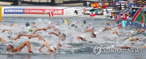 -광주세계수영- 女수구, 역사적인 첫 골…아티스틱·다이빙은 예선 탈락