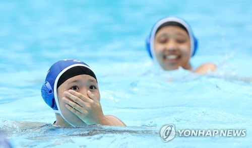 -광주세계수영- 여자수구, 남아공에 3-26패…경다슬 3경기 연속 골