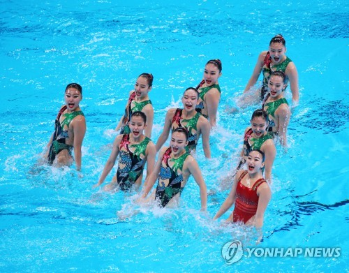 -광주세계수영- 한국 아티스틱, 유일하게 결승 나선 프리 콤보 11위