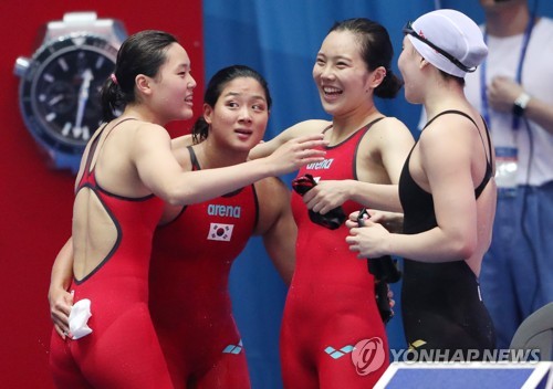 -광주세계수영- 김서영, 혼영 200m 준결승 진출…女계영 400m 첫 한국신(종합)