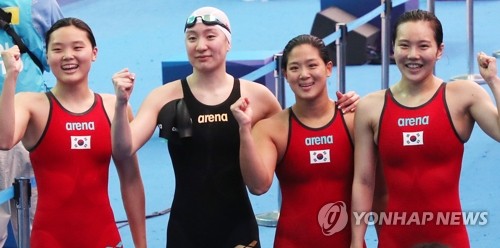 [광주세계수영] 경영 절반 지났는데…한국 성적  '신통찮네'