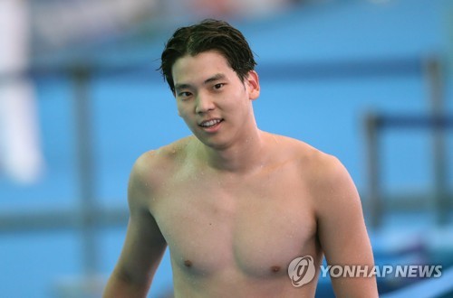 [광주세계수영] 주장 이주호 배영 200ｍ서는 한국기록 경신 도전(종합)