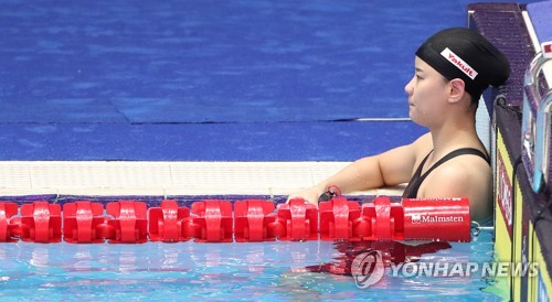 [광주세계수영] 경영 절반 지났는데…한국 성적  '신통찮네'