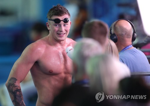 -광주세계수영- 준결승서 세계기록 세운 피티, 평영 100m 최초 3연패