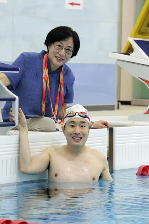 [사람들] 세계마스터즈수영대회 출전 국내 유일 장애인 이동현 씨