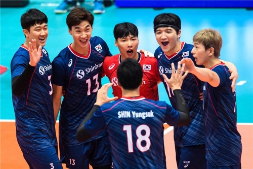 남자배구, 미국에도 무릎…세계예선서 올림픽 직행 실패
