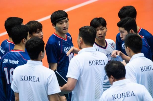남자배구, 벨기에전 0-3 완패…전패로 도쿄올림픽 세계예선 마감