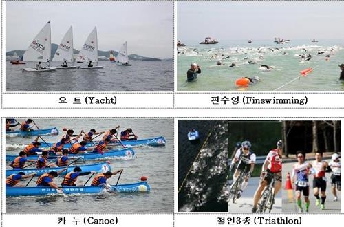 전국해양스포츠제전 본격 레이스…시화호서 18일까지(종합)