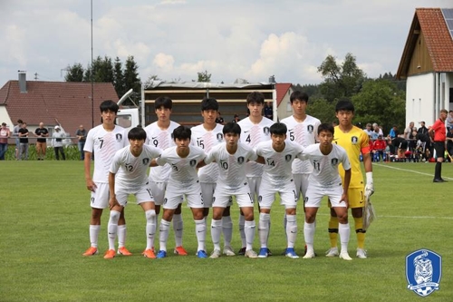 U-17 축구대표팀, 9월에 브라질·호주·잉글랜드와 평가전