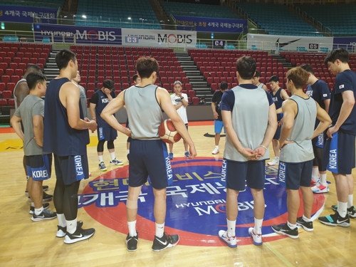농구월드컵 앞둔 김상식 감독 '뛰는 농구'로 세계에 도전장
