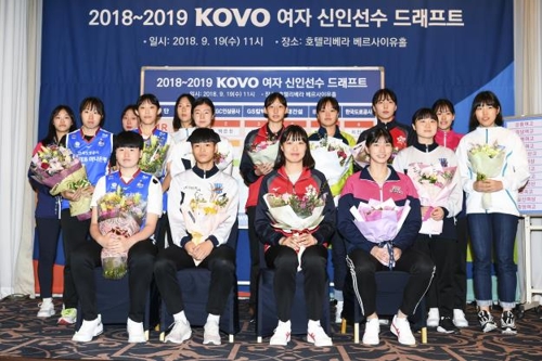 프로배구 신인 드래프트 여자부 9월 4일, 남자부 16일 개최