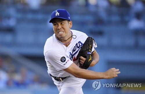 마에다 7이닝 무실점…MLB 다저스, 애리조나 완파