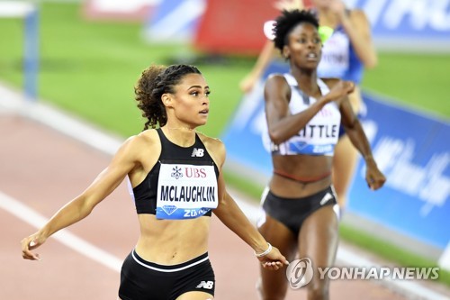 바르홀름, 남자 400m허들 역대 2위…매클로플린 여자부 우승