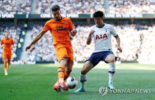 '복귀전 풀타임' 손흥민, 복귀전 평점 6.6…팀 내 5위
