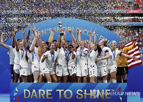 '여자축구 최강' 미국, 2027년 여자월드컵 유치 도전