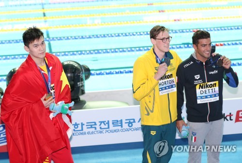 '도핑검사 회피' 논란 쑨양, 10월 이후 공개재판 받는다