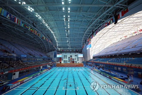 광주마스터즈수영대회 성대한 개회식…18일까지 열전