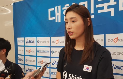 김연경 국내 첫 개최 아시아선수권서 좋은 성적으로 보답