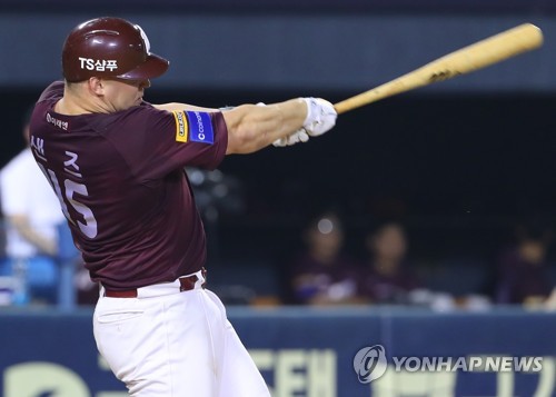 키움 샌즈, 시즌 26호 홈런 폭발…2위와 3개차