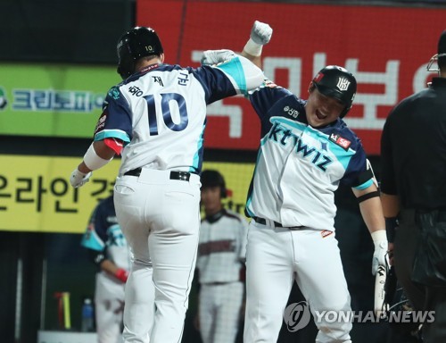 황재균·강백호 완벽 복귀…'완전체' kt 5강 자신감↑