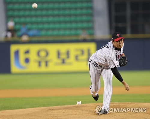 류제국, 11번째 도전서도 첫 승 또 실패…2⅔이닝 3실점