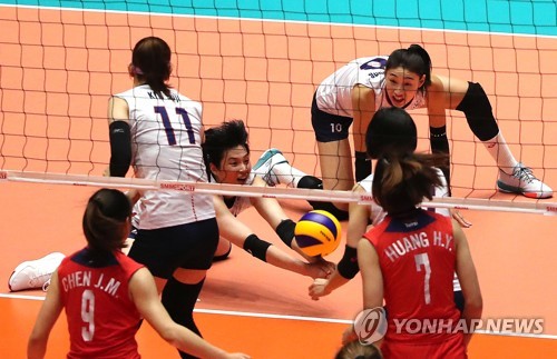 여자배구, 아시아선수권 8강서 대만 완파…4강 확정