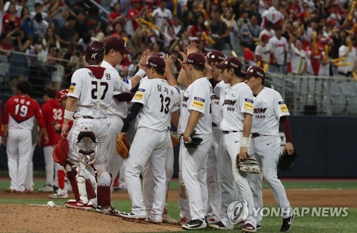 키움, 삼성 난타…5번째 선발 전원 안타·득점·타점