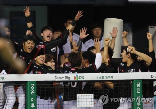 kt 1호 그라운드홈런 심우준 저도 이런 날 있어야죠(종합)