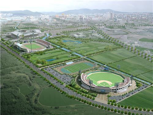전주월드컵경기장 일대에 야구장·육상경기장·체육관 신축