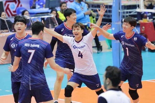 남자배구, 아시아선수권서 인도네시아에 3-0 완승…예선 3연승