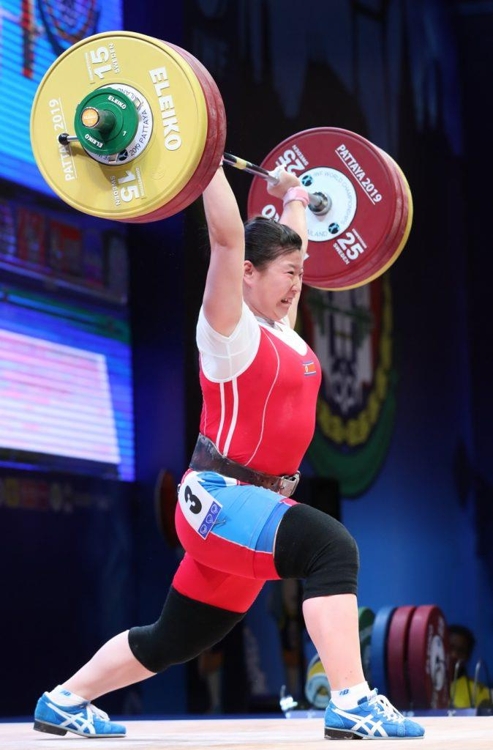 강윤희, 세계역도선수권 女 76㎏급 6위…北 림정심 우승