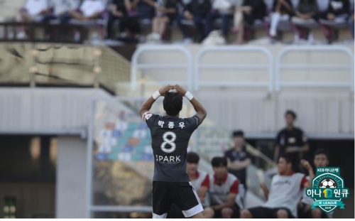 K리그2 부산, 광주와 다시 5점차…전남 바이오 38초만에 벼락골(종합)