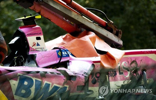 F2 벨기에 그랑프리서 충돌사고…드라이버 위베르 사망