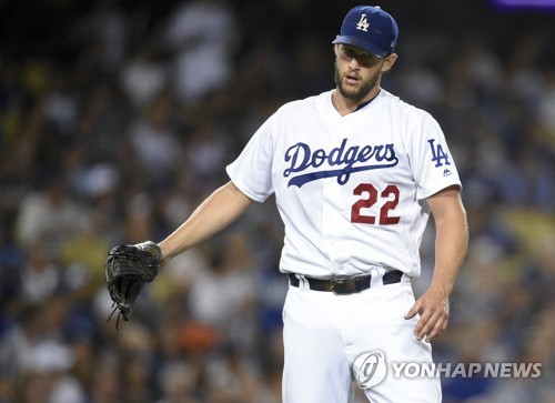 MLB 다저스 커쇼, 시즌 25번째 피홈런…개인 역대 최다